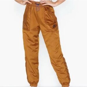 Nike Orange Cargo Woven Rebel Jogger Sweatpants